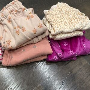 Toddler girls matching sets bundle